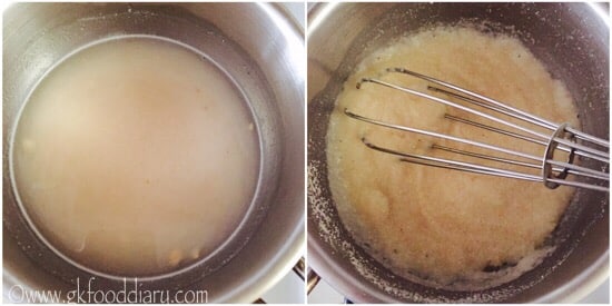 Homemade Sooji Porridge Step 1