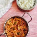 Kadai Mushroom Masala Recipe | How to make Kadai Mushroom | Sidedish for Chapati/Roti 1
