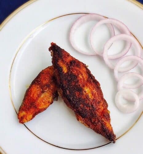 Deep fried white baby pomfret – audrey cooks