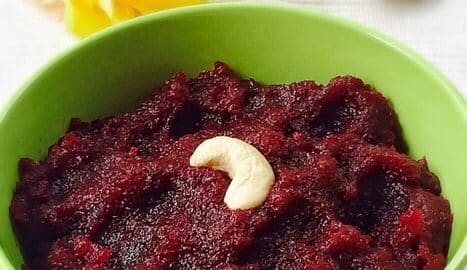 Make Iron-Rich Beetroot Dates Halwa for Babies & Toddlers