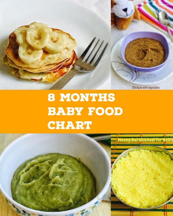 6-Month-Old Baby's Food Chart And Recipes