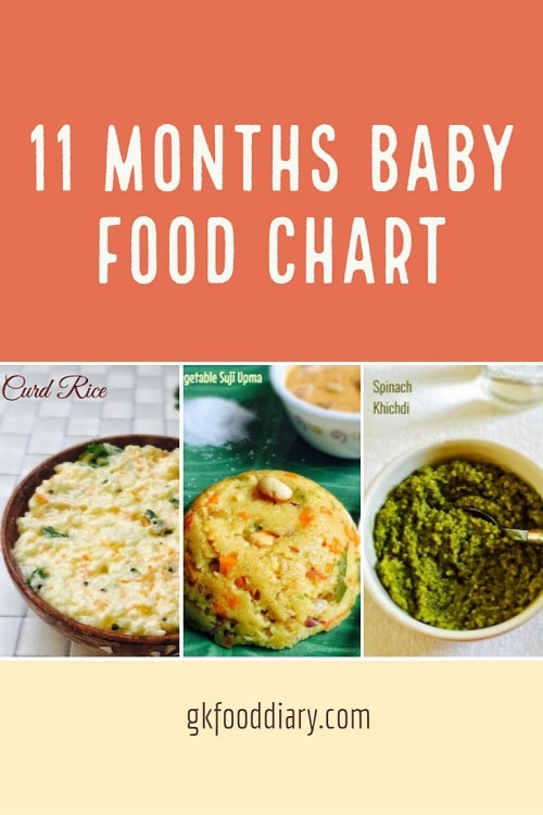 11 month old baby food