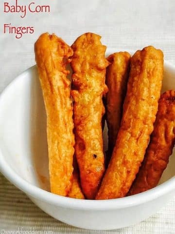 baby corn recipes -BABY CORN FINGERS RECIPE FOR TODDLERS & KIDS | EVENING SNACKS