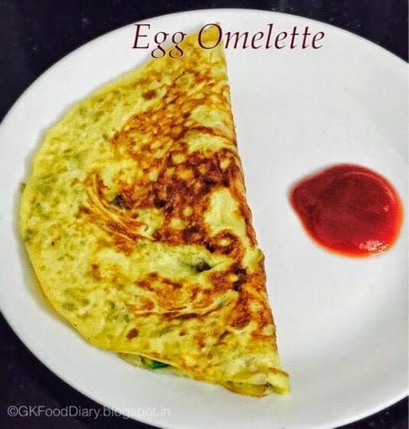 EGG Recipes Collection - Egg Omelete