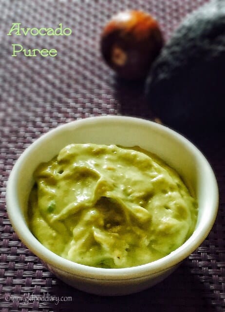 Avocado puree for 2024 6 month baby