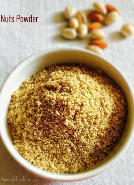 Homemade Nuts Powder for Babies Health Mix Powder