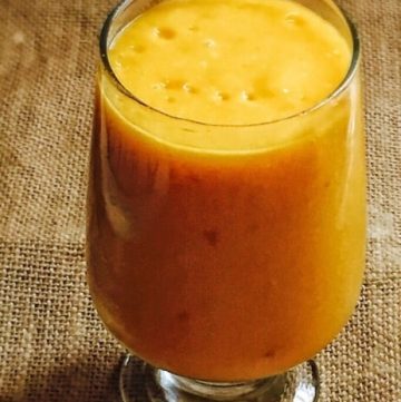 Mango Apricot Smoothie Recipe For Babies, Toddlers And Kids