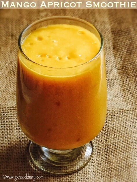 Mango Apricot Smoothie Recipe