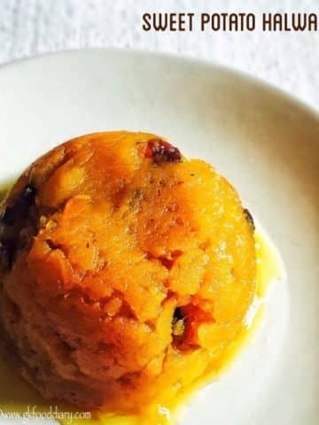 sweet potato halwa recipe for toddlers