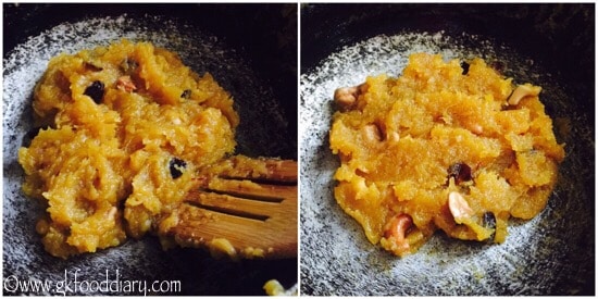 sweet potato halwa recipe step 6