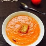 Cream of Tomato Soup Recipe for Babies, Toddlers and Kids 1