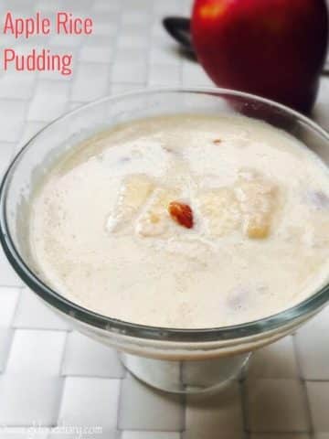 Apple Rice Pudding Recipe for Babies, Toddlers & Kids - Easy and Delicious!