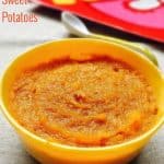 How to Make Sweet Potato Puree for Babies | Mashed Sweet Potatoes 1