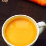 Carrot Soup Recipe for Babies, Toddlers and Kids 1