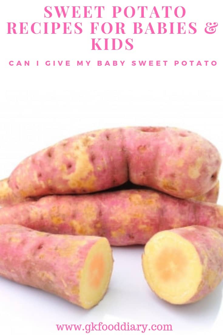 sweet potato for 6 month old