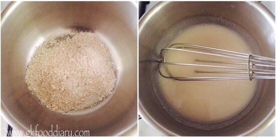Homemade Oats porridge recipe for Babies - step 1