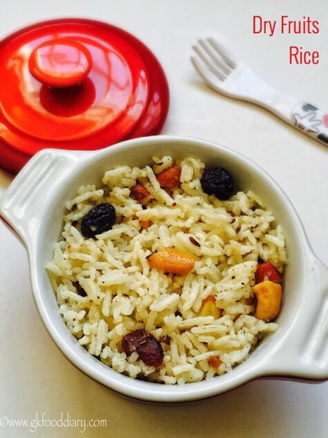 Dry Fruits Rice Recipe