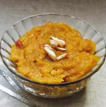 Instant Moong Dal Halwa Recipe for Toddlers and Kids