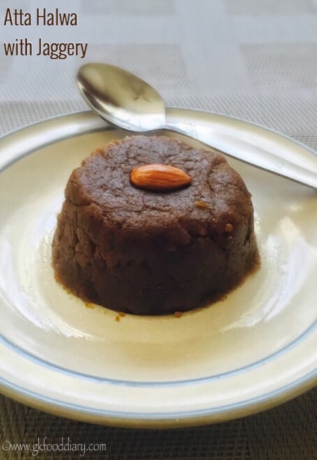 Wheat Halwa recipe for Toddlers