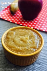 Apple Banana Puree for Babies