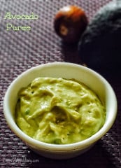 Avocado Puree for Babies