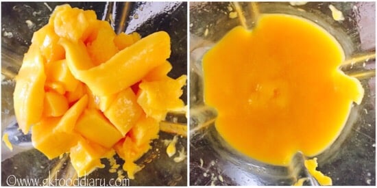 Eggless Wheat Mango Cake Recipe Step 2
