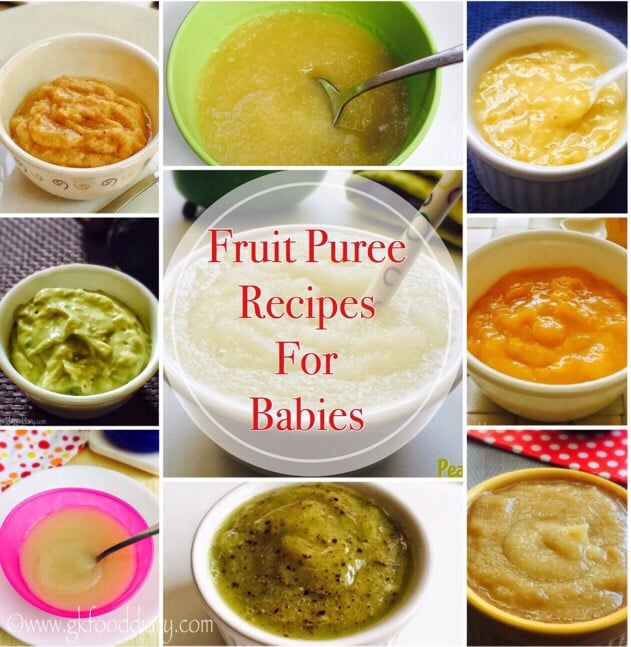 Fruit Puree Recipes for Babies