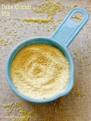 Homemade Dalia Khichdi powder