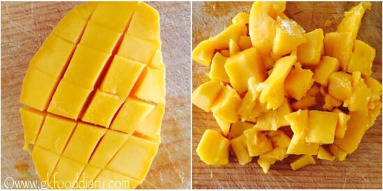 Mango Puree Recipe Step 2
