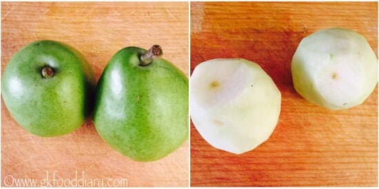 Pear Puree Recipe Step 1