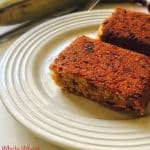 Whole Wheat Banana Cake Recipe for Toddlers and Kids
