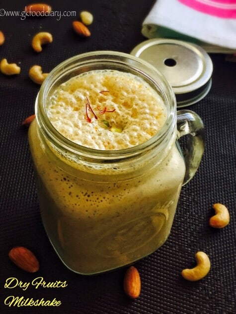 Dry Fruits Milkshake