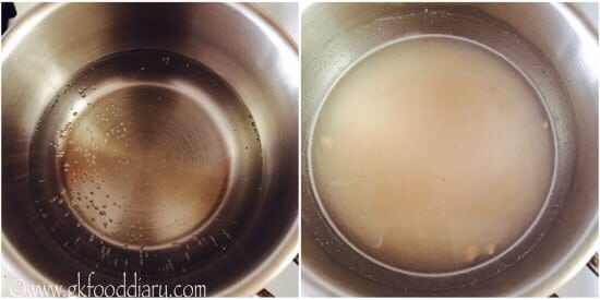 Instant Sooji Porridge Recipe Step 1