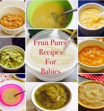 Fruit Purees for Babies