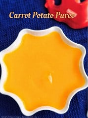 Carrot potato puree