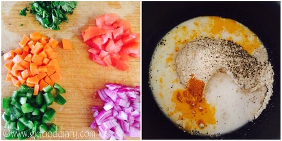 Oats Egg Omelette Recipe for Toddlers and Kids step 0