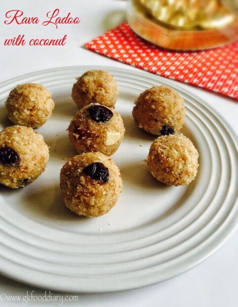 Rava Ladoo Recipe