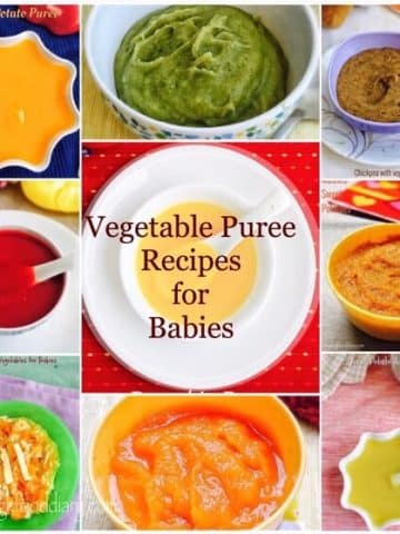 Vegetable Puree Recipes for Babies