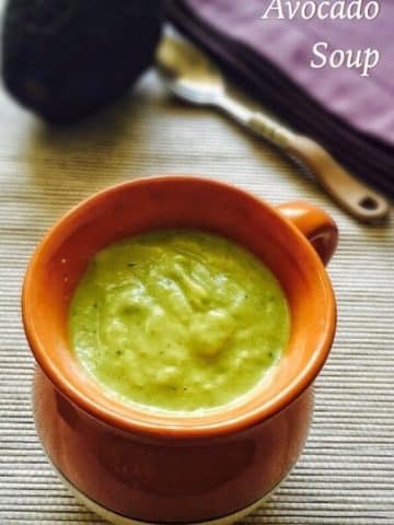Avocado Soup Recipe for Babies, Toddlers and Kids