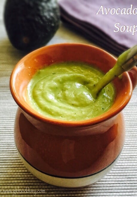 Avocado Soup Recipe For Babies Toddlers And Kids