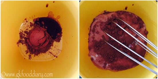 Chocolate Oats Recipe Step 2