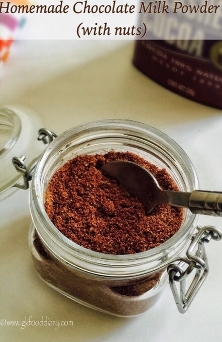 Homemade Chocolate Milk Powder Recipe for Toddlers