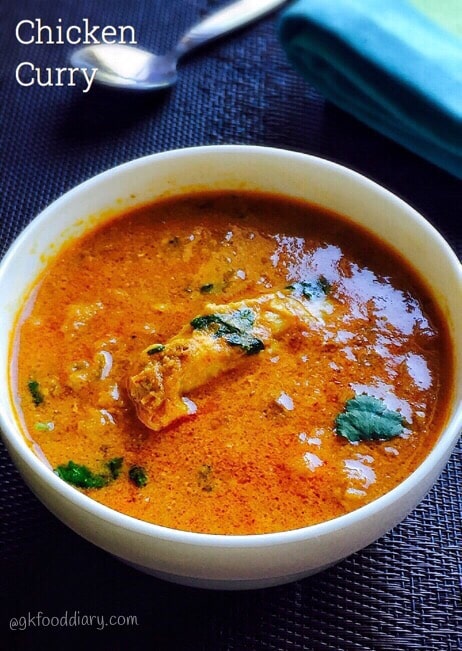 Chicken Curry Recipe for Toddlers