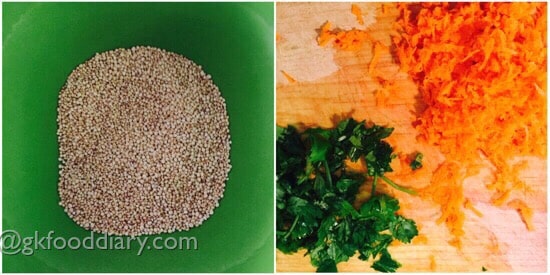 Curd Quinoa Recipe Step 1