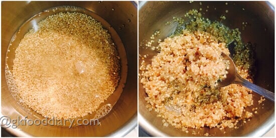 Curd Quinoa Recipe Step 4