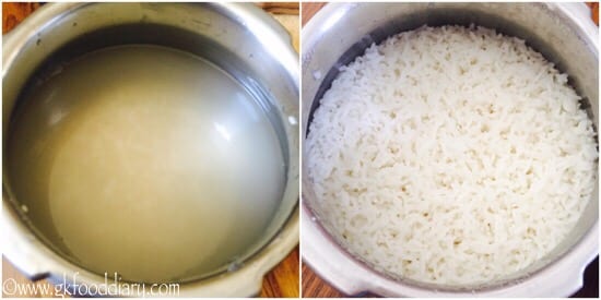 Sesame seeds Rice Recipe Step 1