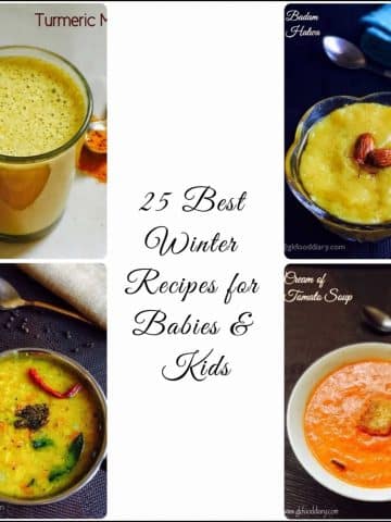 Winter Recipes for Babies and Kids