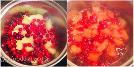 Cranberry Apple Sauce Recipe Step 3