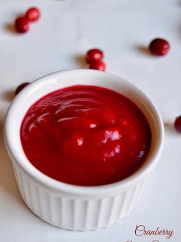 Cranberry Apple Sauce Recipe Toddlers and Kids