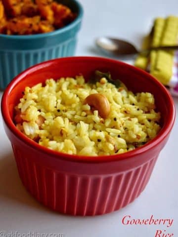 Gooseberry Rice Recipe for Toddlers and Kids